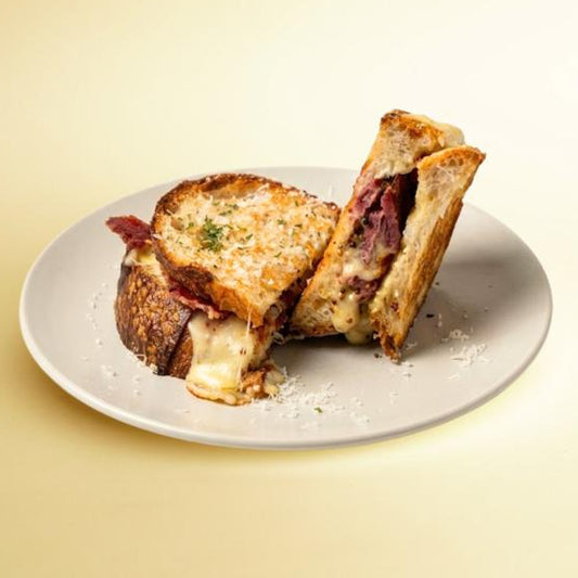 Cured Beef and Cheese Sandwich